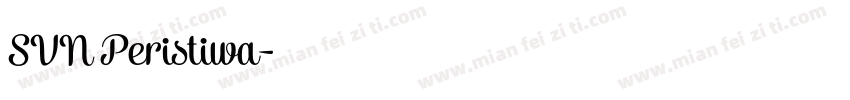 SVN Peristiwa字体转换